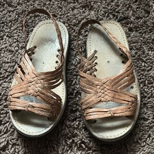 Kids Tan Sandals from Mexico